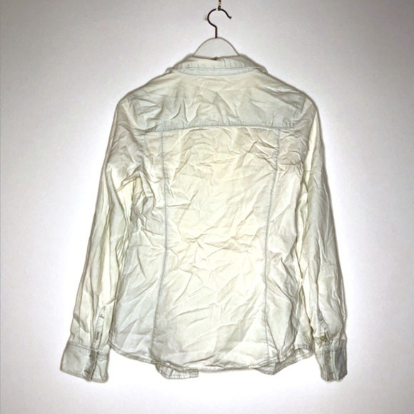 Caslon distresses Jeans Button Down Shirt - Picture 5 of 5